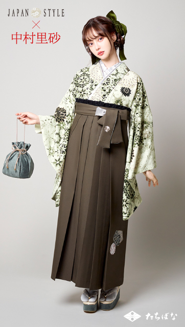 JAPAN STYLE×中村里砂の卒業式袴レンタル｜卒業式の袴