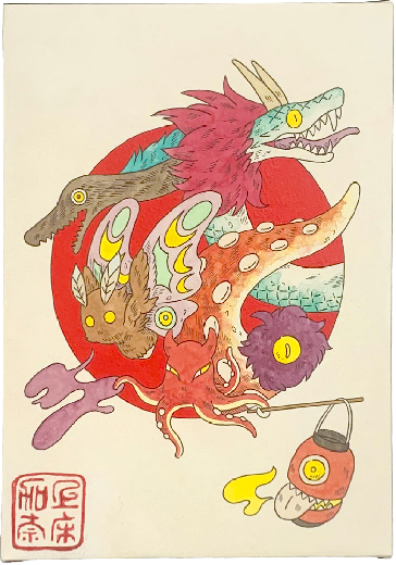 春少女 (ポスター)Miss spring (poster)|奈良美智Yoshitomo Nara