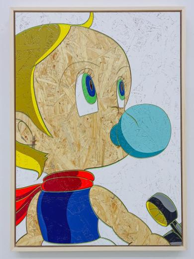 Fuckin' politics! (オレンジ)Fuckin' Politics!|奈良美智Yoshitomo Nara