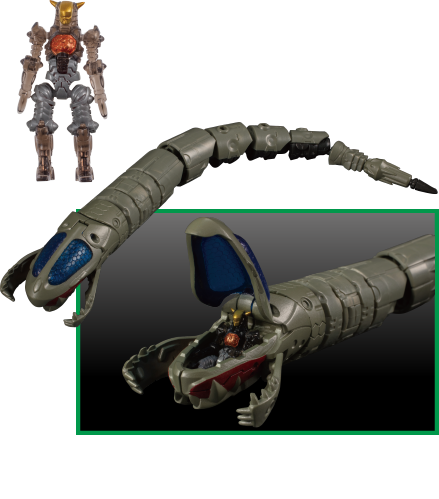 ワルダーマシンシリーズ ワルダレイダー “バグヘッド”｜プロダクト