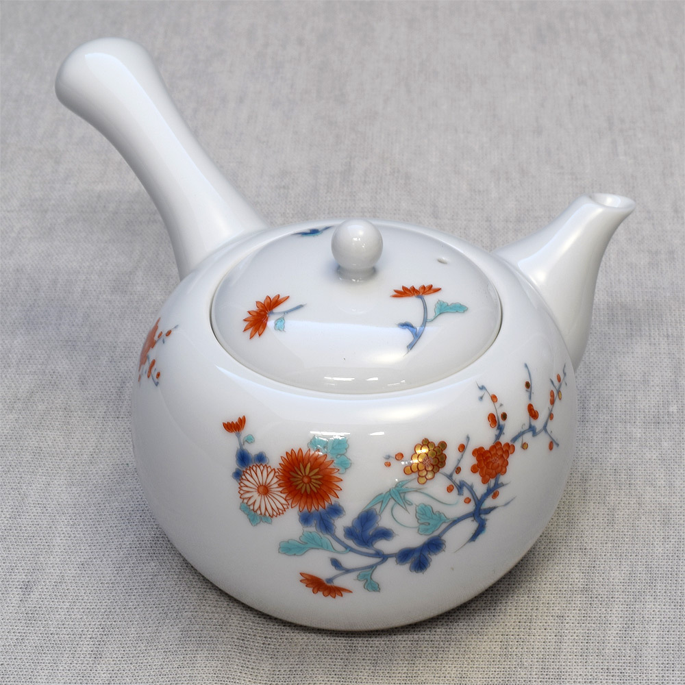 色絵花鳥紋 松型急須 | 商品詳細 | 高島屋オンラインストア