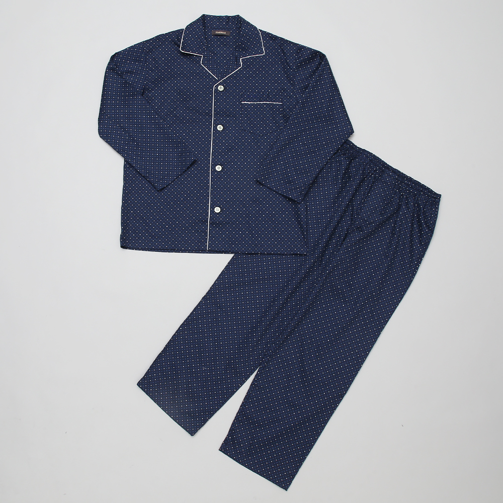 紳士パジャマ サテンドット柄 S→LL | 商品詳細 | 高島屋オンラインストア