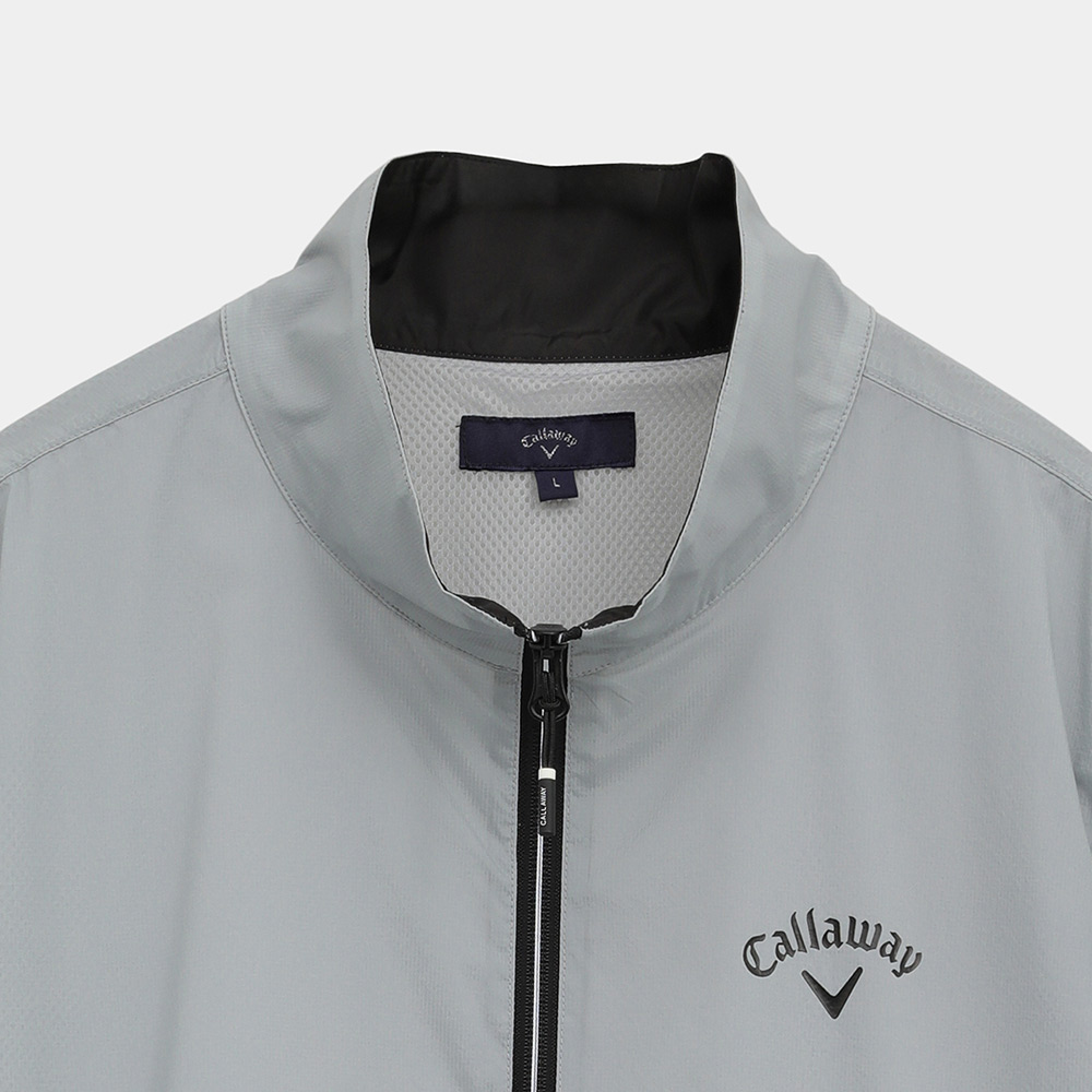 メンズストレッチミニリップ ハーフジップ ブルゾン M→LL | 商品詳細