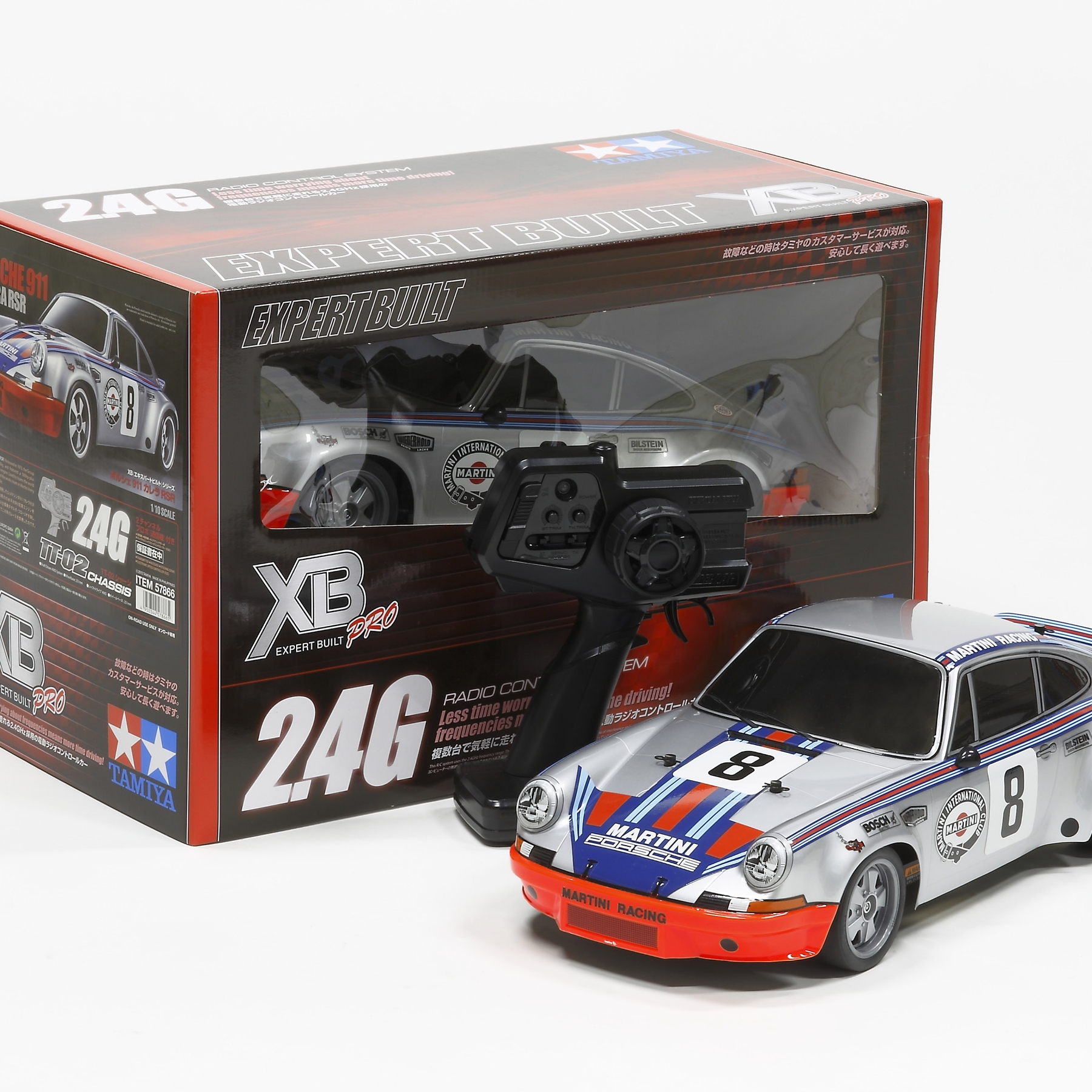 Rc Rtr Porsche Carrera Rsr Tt02 / Tamiya USA
