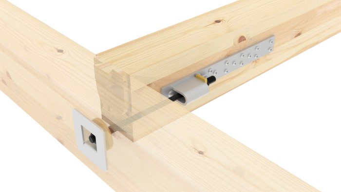 羽子板HD35kN〈片引きセット〉 | 製品紹介 | 住宅資材部門 | 株式会社