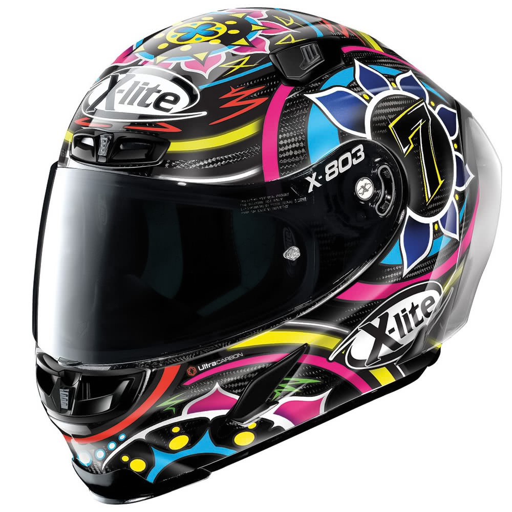 MotoGPのデータをフィードバックし先端技術が詰め込まれたヘルメット