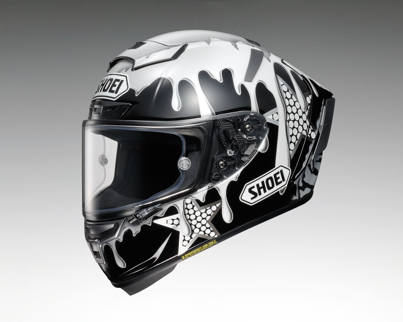 オートレーサー森且行選手のレプリカモデルSHOEI X-Fourteen MORIが