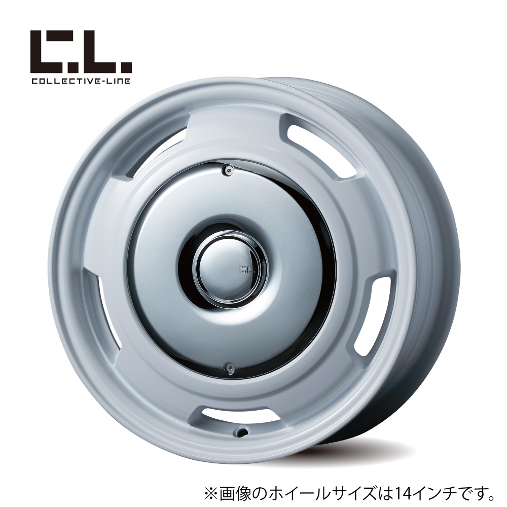 Latte ホイール:ホワイト / センターカバー:クローム サイズ:16x6.5(43