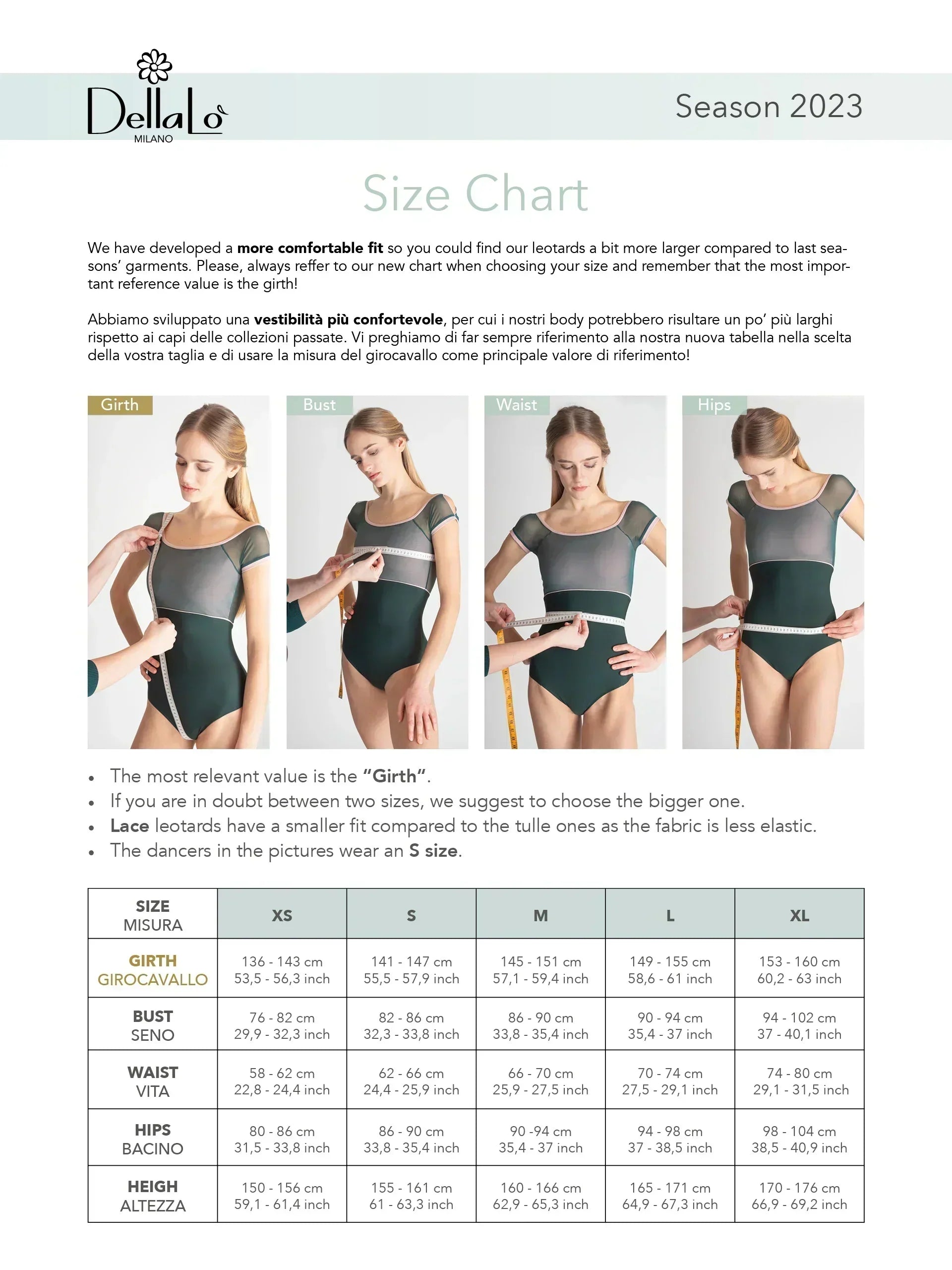 DellaLo' Milano Vittoria GL Leotard - Rosé – The Station Dancewear