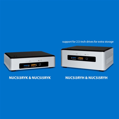Intel NUC NUC5i3RYH Mini PC - 5th gen Intel i3 / Intel HD 5500