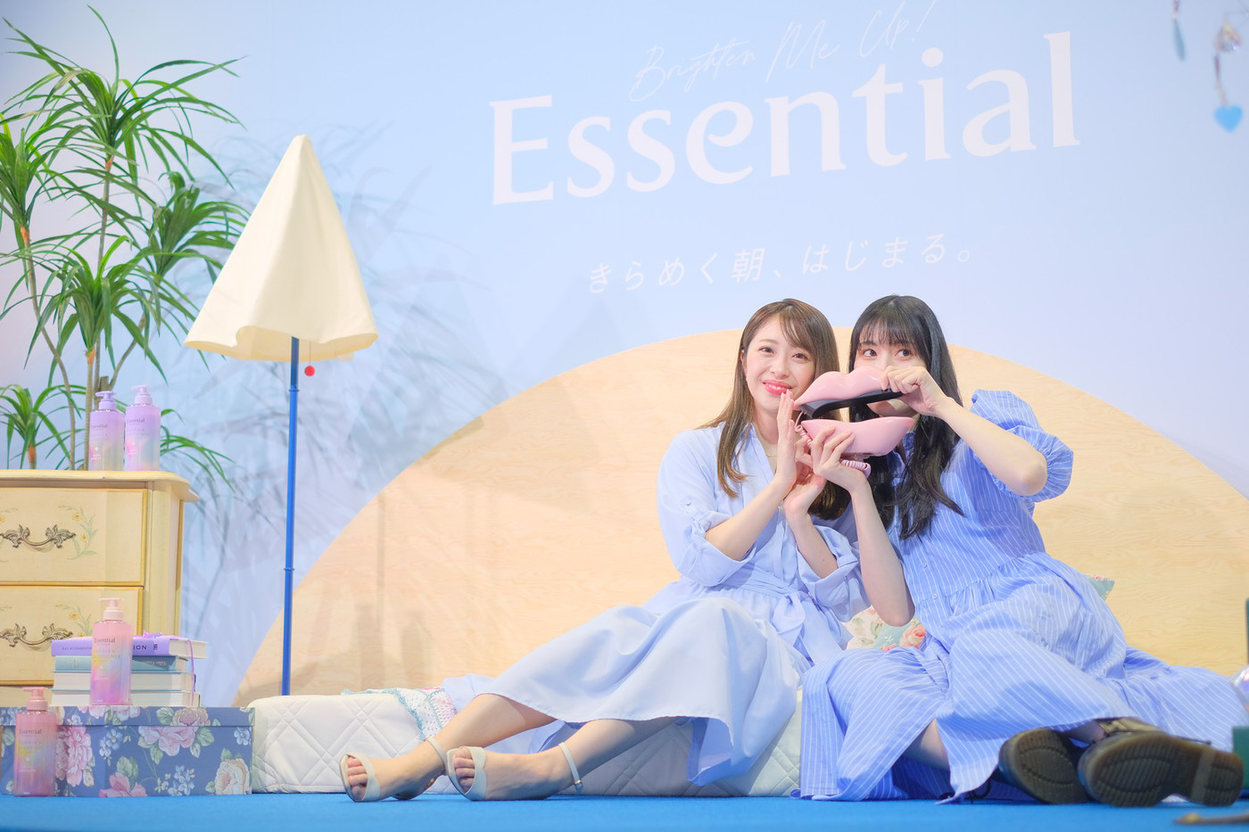 NewJeans出演の花王エッセンシャルCMの世界観に没入できるポップアップ