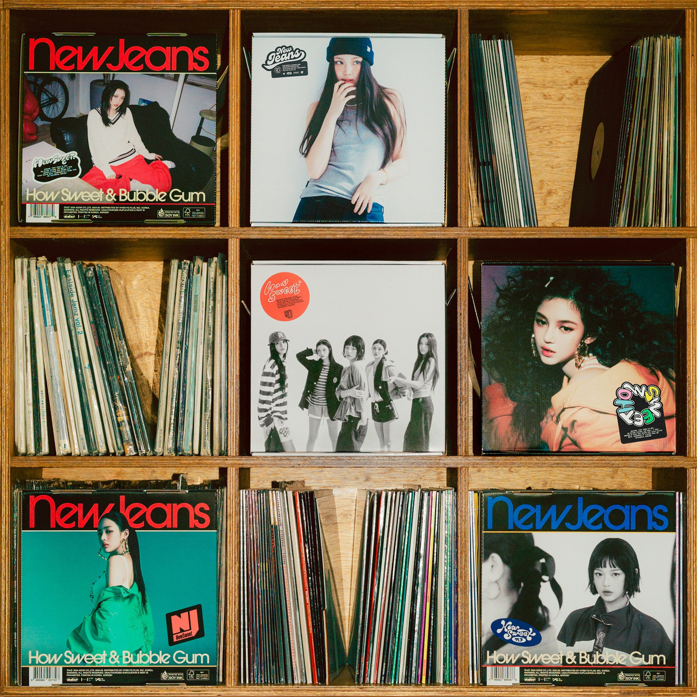 NewJeans、新作「How Sweet」のジャケット写真公開！収録曲「Bubble