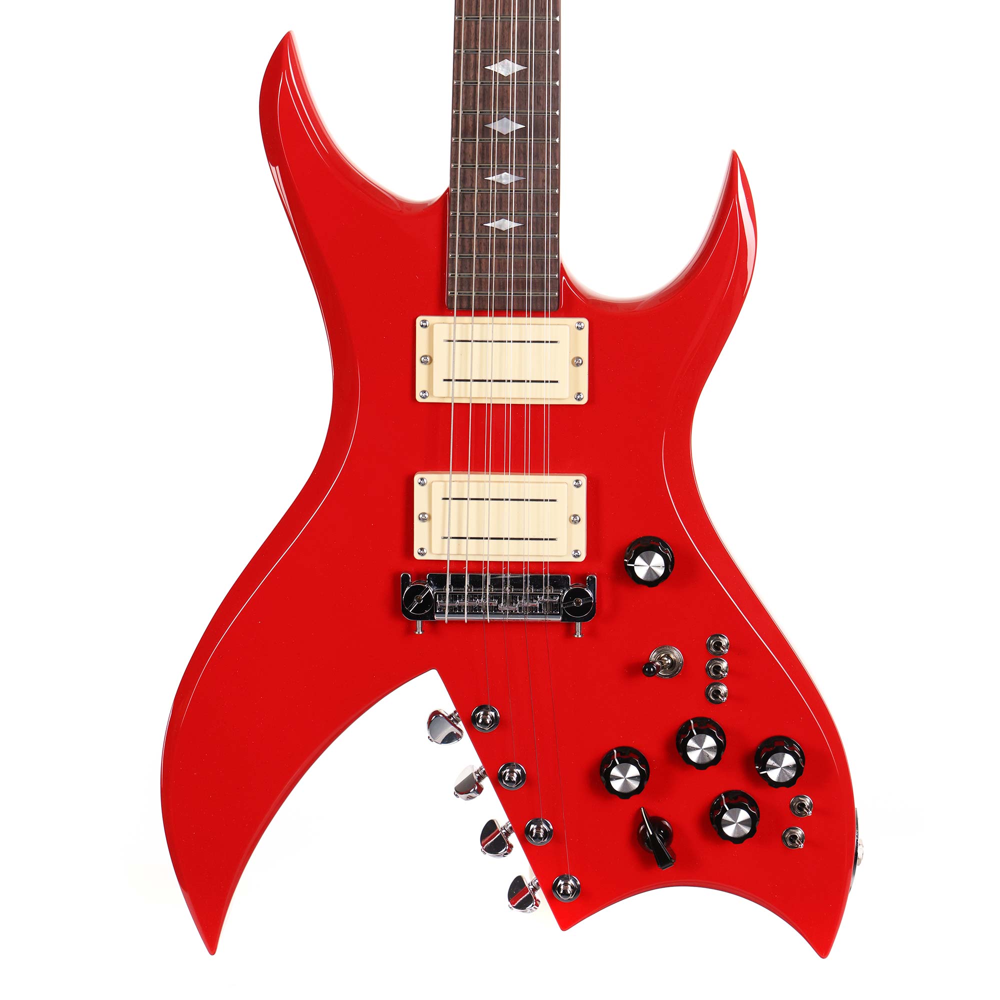 B.C. Rich USA Custom Shop Bich 10-String Red | The Music Zoo