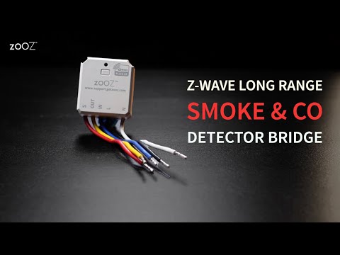 Zooz Z-Wave Plus Smoke and CO Detector Bridge ZEN55 800LR - The