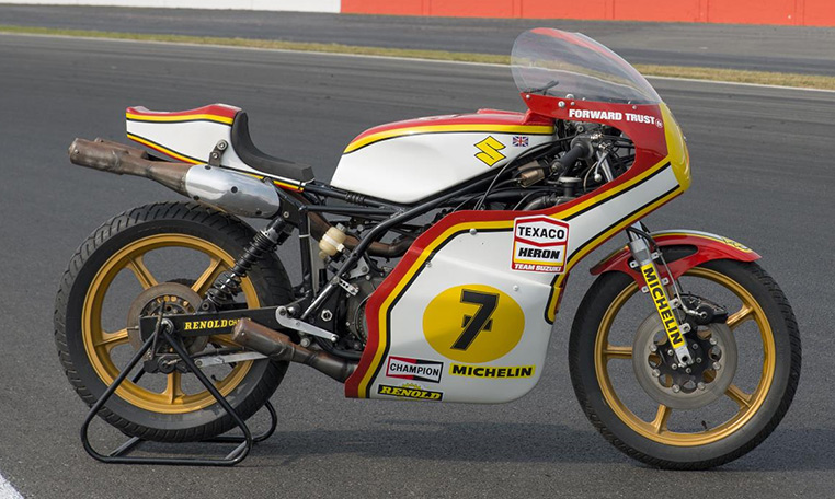 Suzuki Restores Barry Sheene 1976 World Championship-Winning XR14
