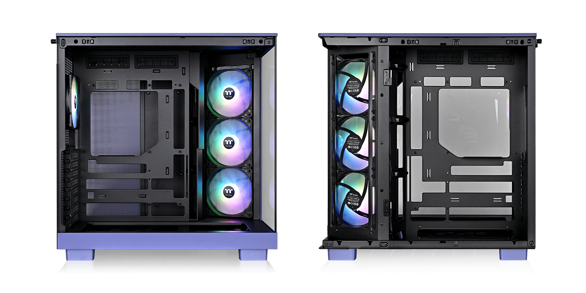 View 380 XL TG ARGB Future Dusk Mid Tower Chassis