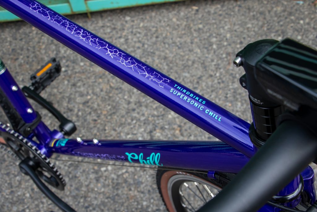 クロモリ・ホリゾンタル・クロスバイク「SUPERSONIC CHILL」 - THIRDBIKES