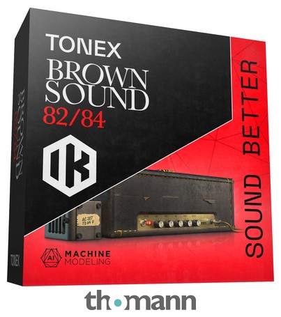 IK Multimedia ToneX Brown Sound 82/84 – United States