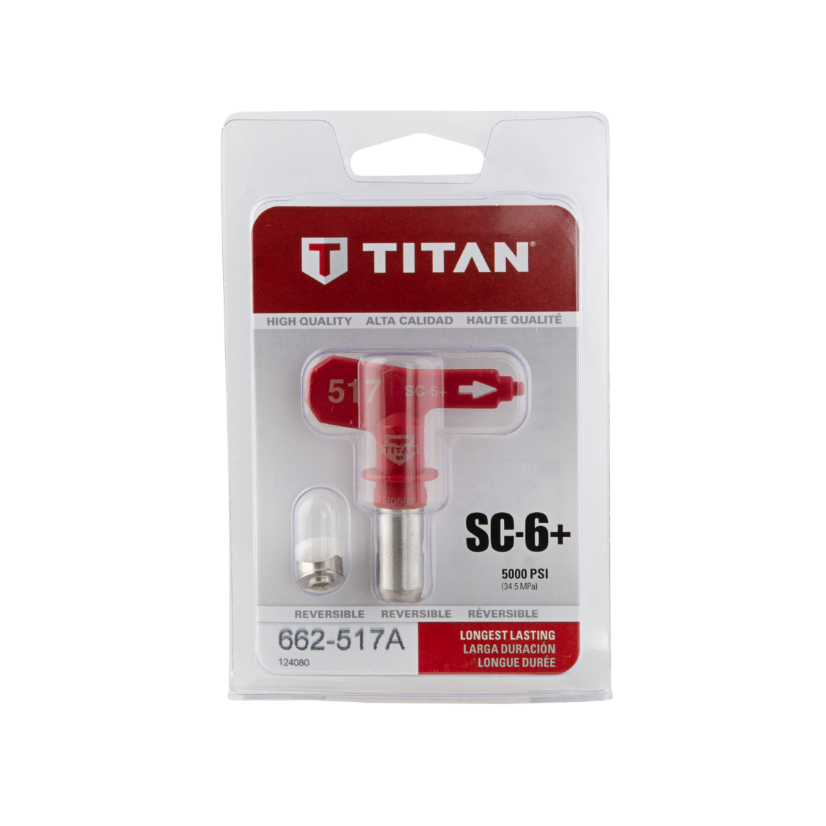 SC-6+ Reversible Tip | Airless Paint Sprayer Tips | Titan Tool