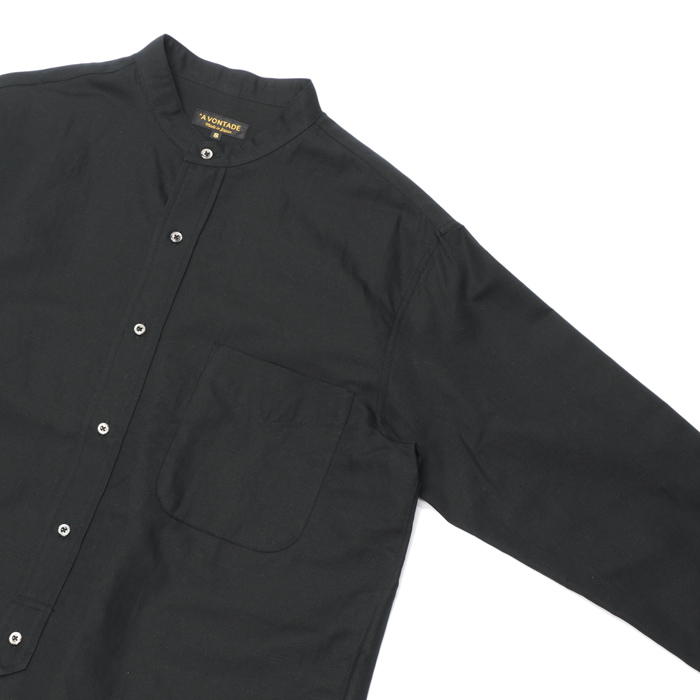 A VONTADE（アボンタージ）Banded Collar Shirts（バンドカラーシャツ
