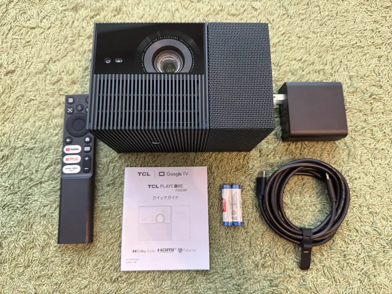 TCL PlayCube 実機レビュー！所有欲を満たすデザイン、バッテリー内蔵