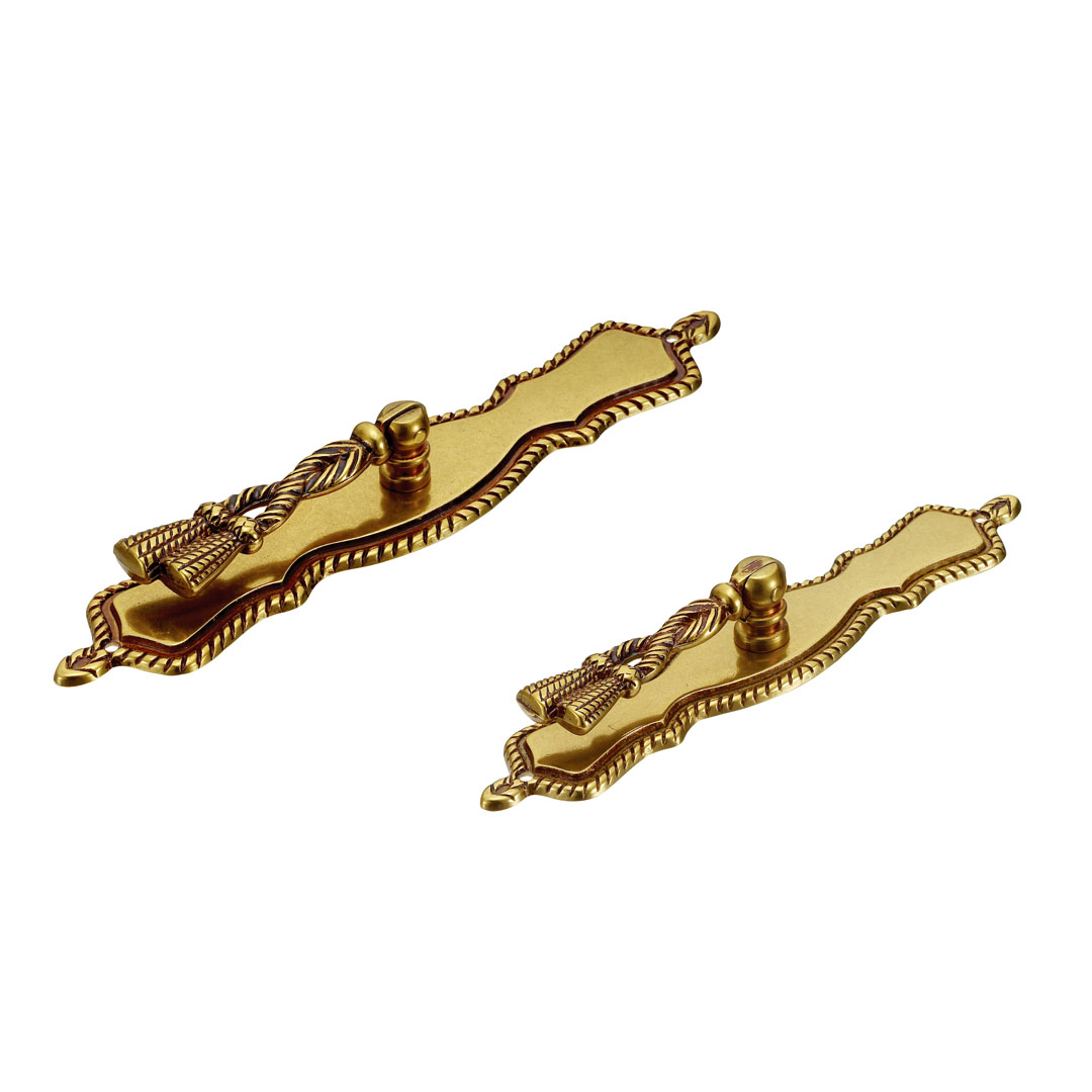 真鍮製 アンティーク調ブラリ・つまみ KTH-K064｜引き出し取っ手