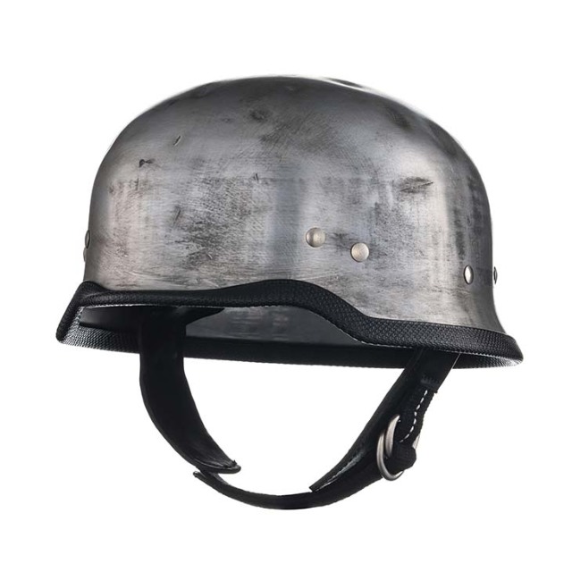 CHOPPER HELMET GERMAN ALUMINUM RUSTY 受注再開のお知らせ - TT&CO