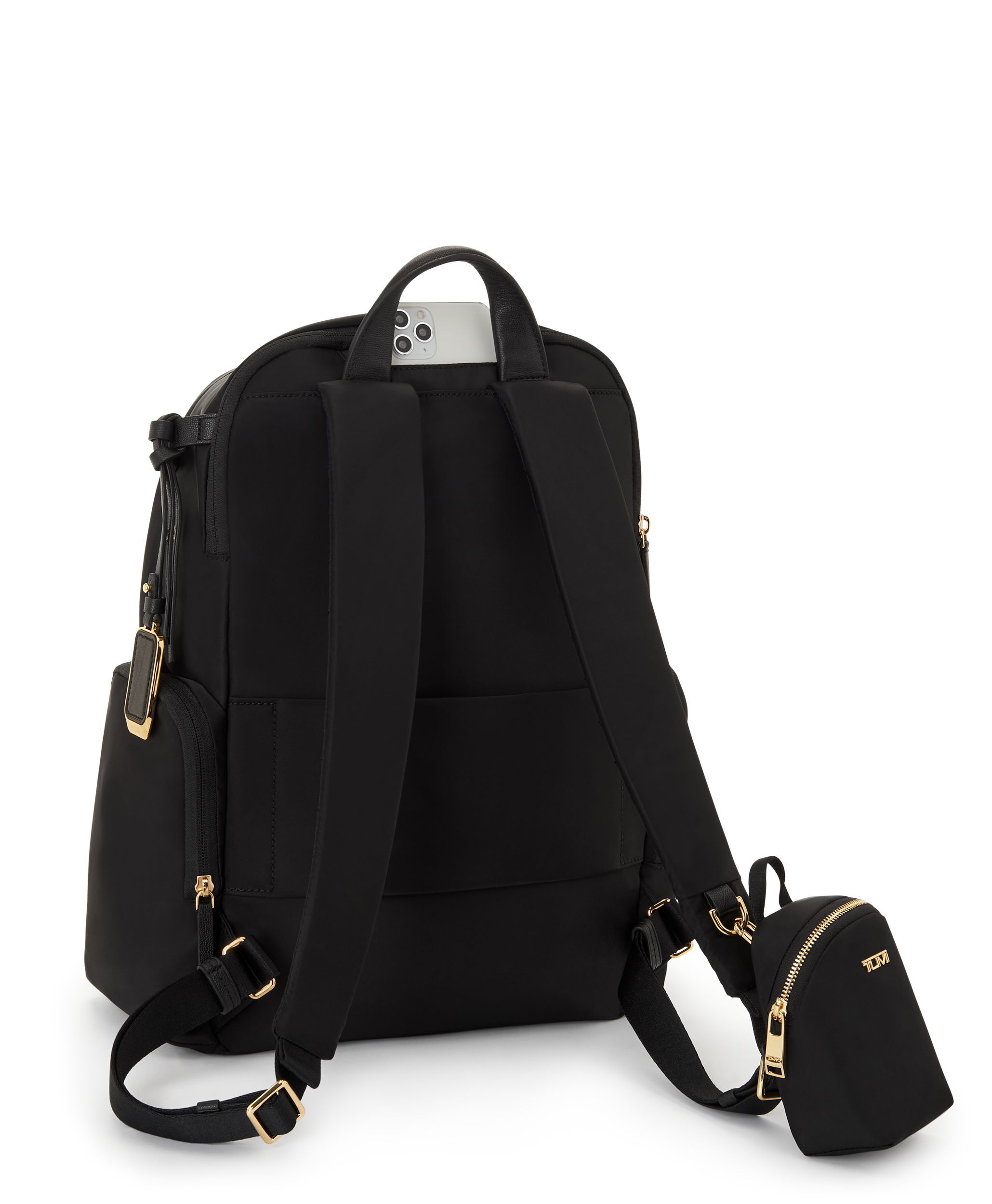 VOYAGEUR 「セリーナ」バックパック ブラック/ゴールド｜TUMI(トゥミ