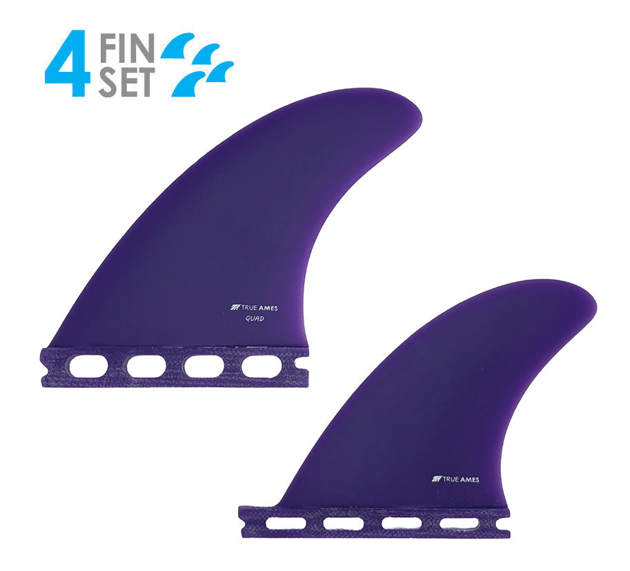 True Ames Quad - Futures Compatible (Solid Fiberglass)