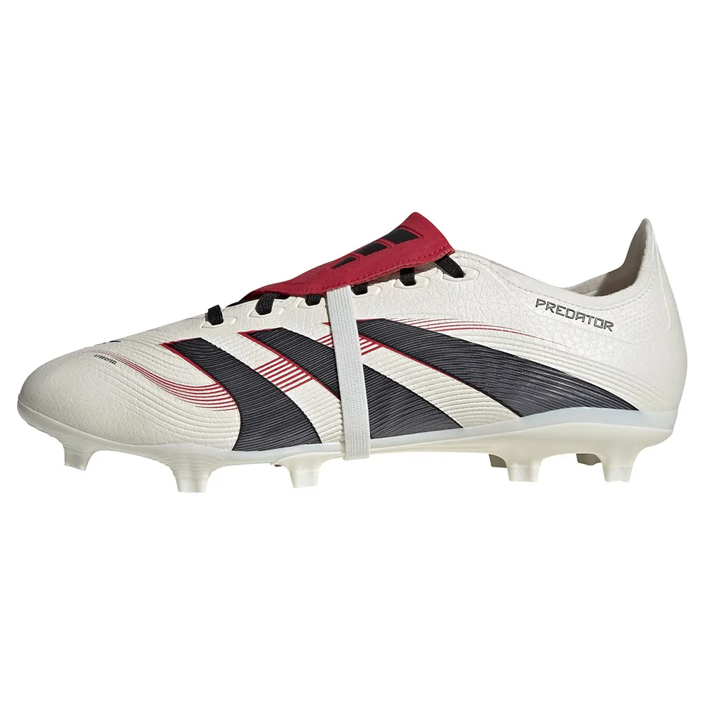 adidas Predator League Fold Over Tongue FG/MG サッカーシューズ 白