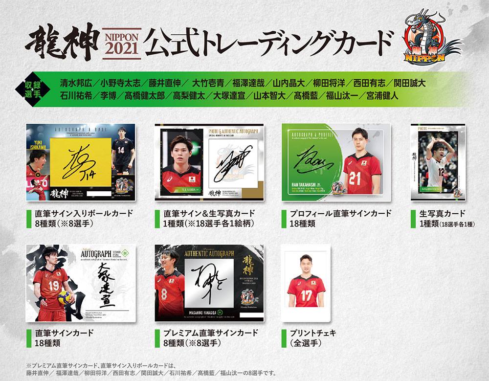 プロデュース216 2021 全日本男子バレーボール 『龍神NIPPON』【製品
