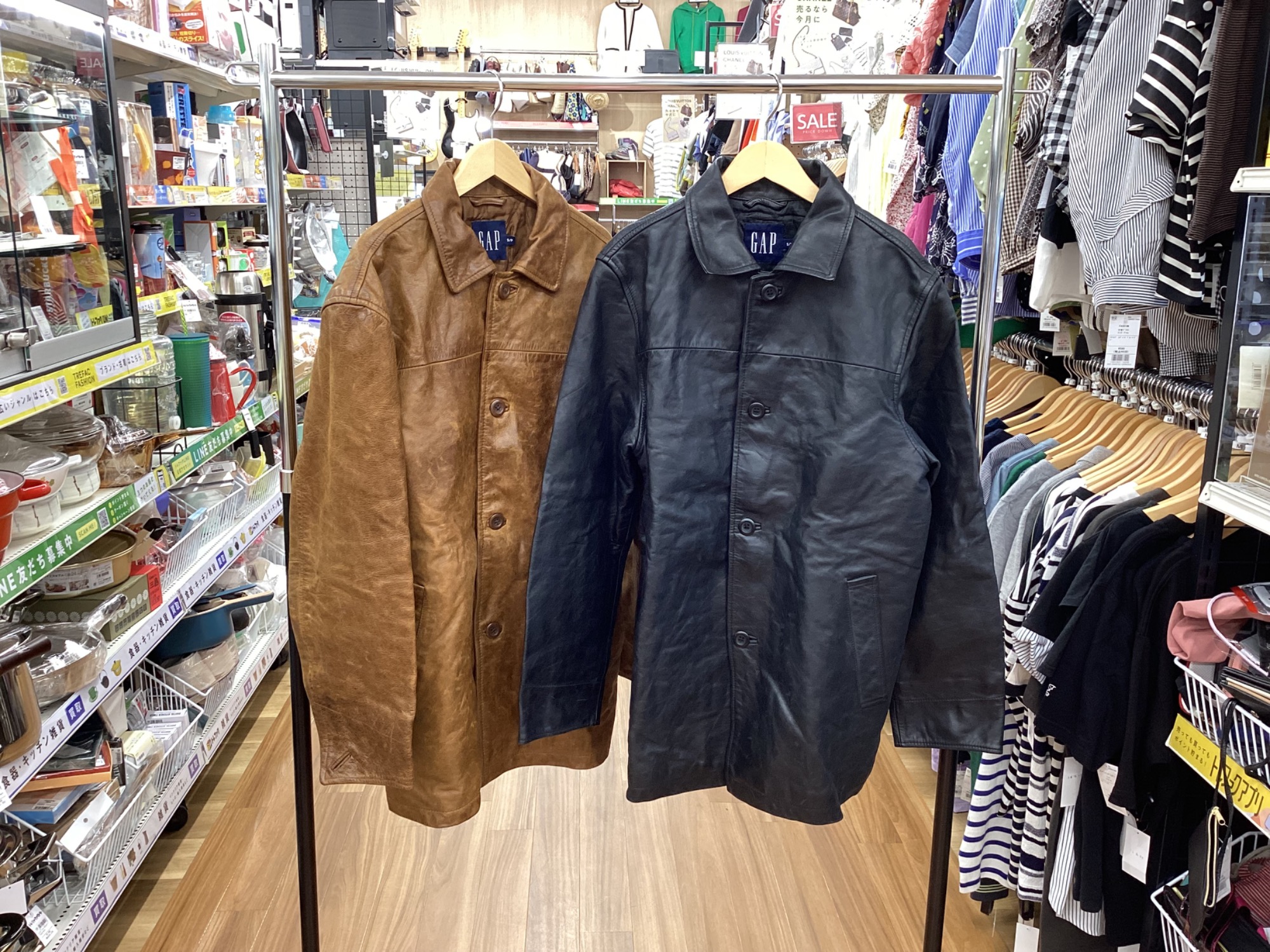 メンズアイテム買取強化中！】OLD GAP/オールドギャップ レザーカー