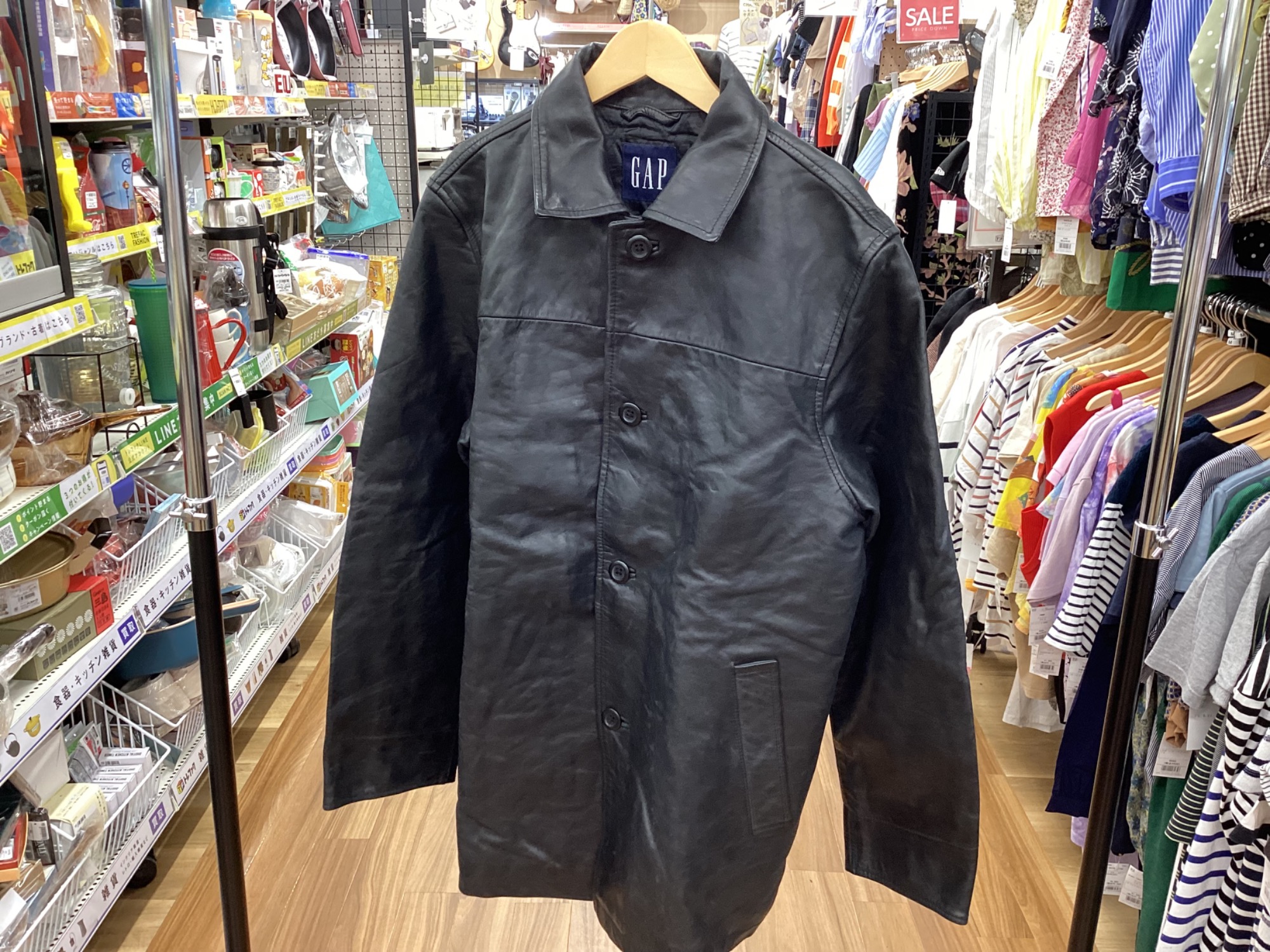 メンズアイテム買取強化中！】OLD GAP/オールドギャップ レザーカー