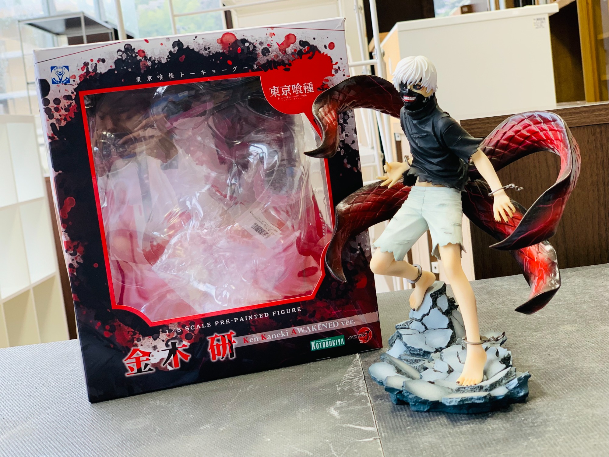 壽屋（コトブキヤ）から金木 研 1/8スケールフィギュア AWAKENED Verが