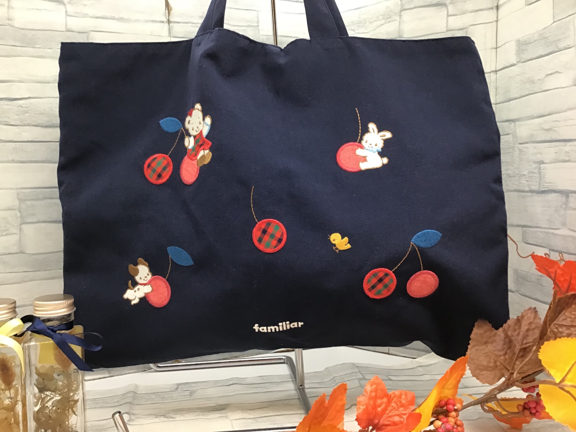 familiar・買取強化中！！】familiar（ファミリア）トート・レッスン