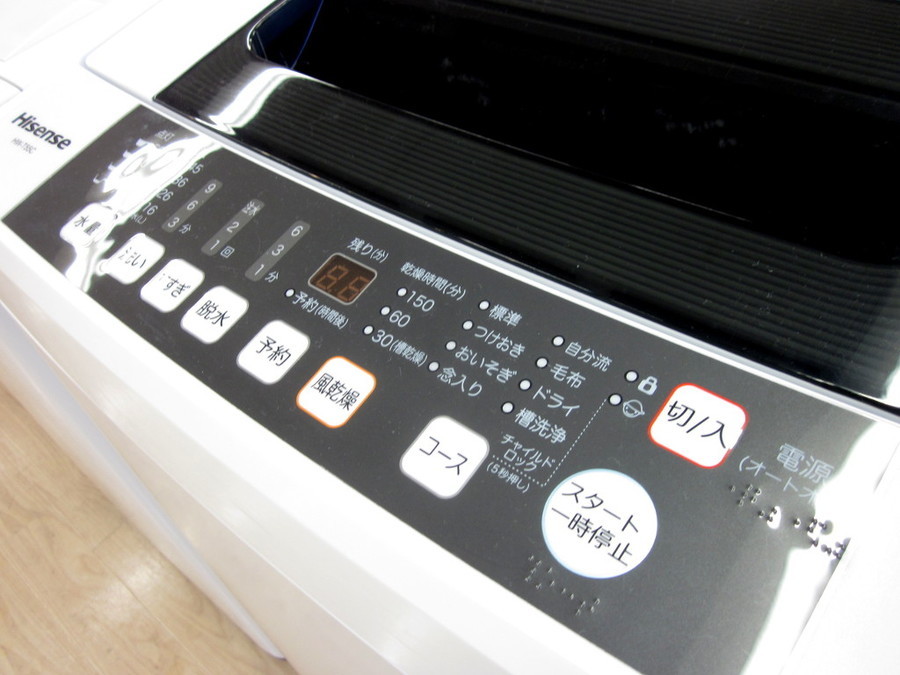 Hisense(ハイセンス)の5.5kg全自動洗濯機2019年製「HW-T55C」｜2019年