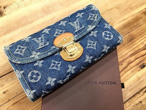 ヴィトン】モノグラムデニムの長財布入荷！【大阪 摂津】｜2019年09月