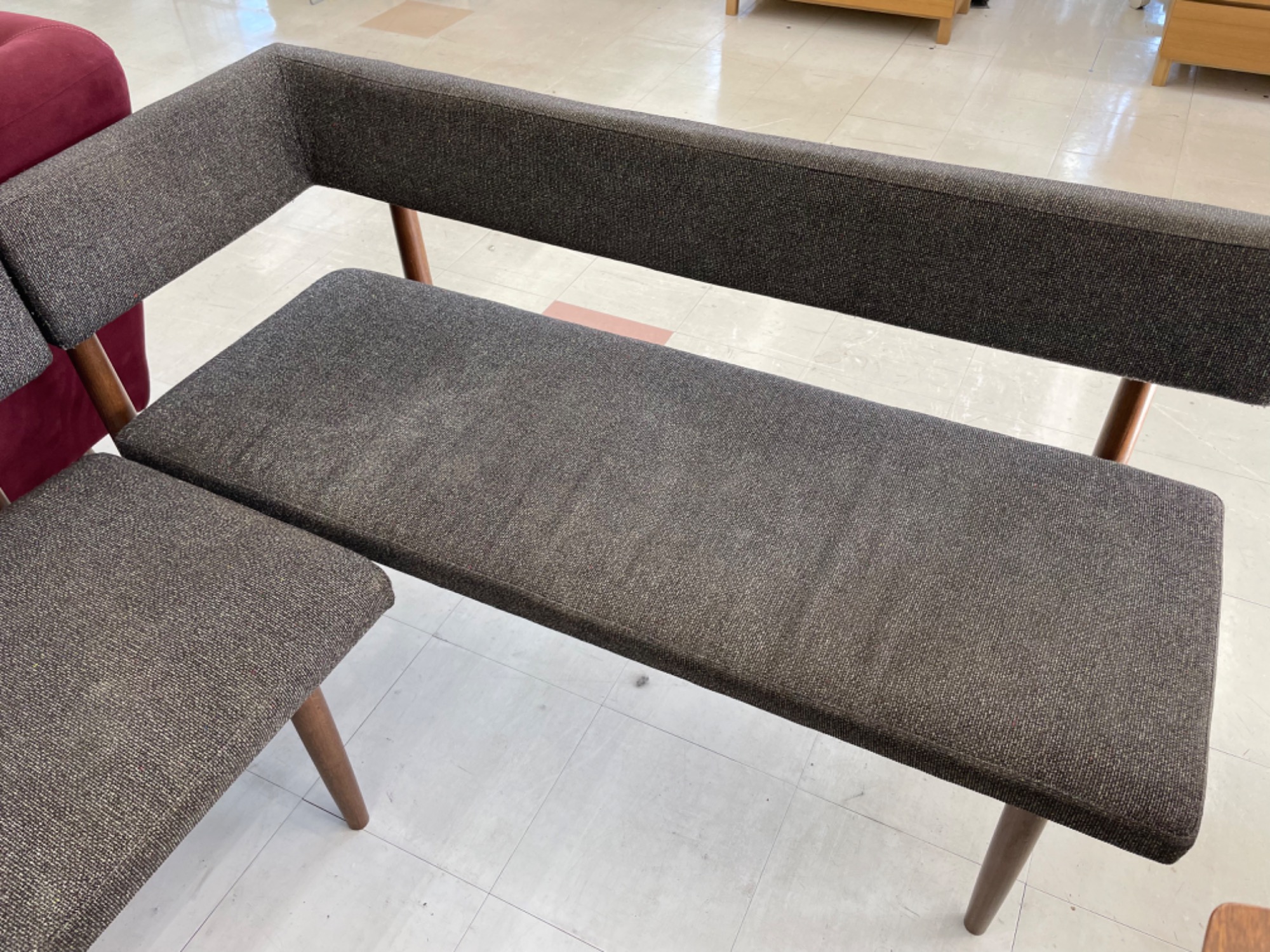 お値段見直しました！ unico(ウニコ)のダイニングセット SUK ベンチ