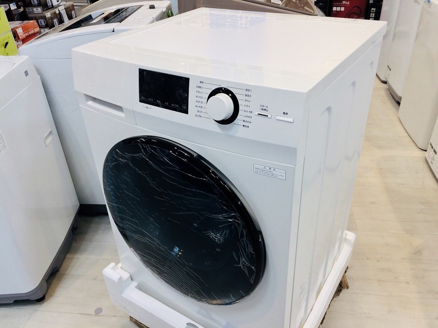 未使用品！無印良品の8.0kgドラム式洗濯機の紹介です！【トレファク堺