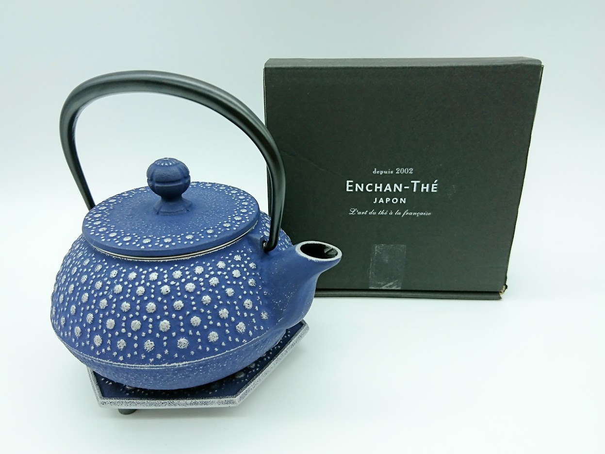 ENCHAN-THÉ JAPON 南部鉄器カラーポット＆ポット敷き 買取しました