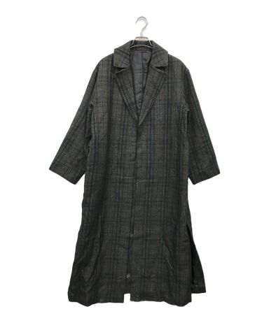 中古・古着通販】Lois CRAYON (ロイスクレヨン) ロングコート グリーン