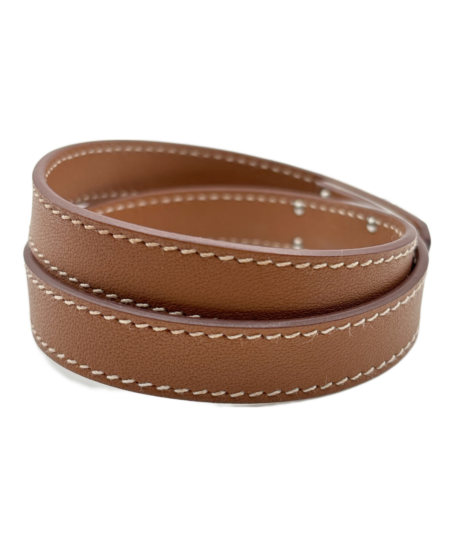 中古・古着通販】HERMES (エルメス) レザーブレスレット 《ケリー