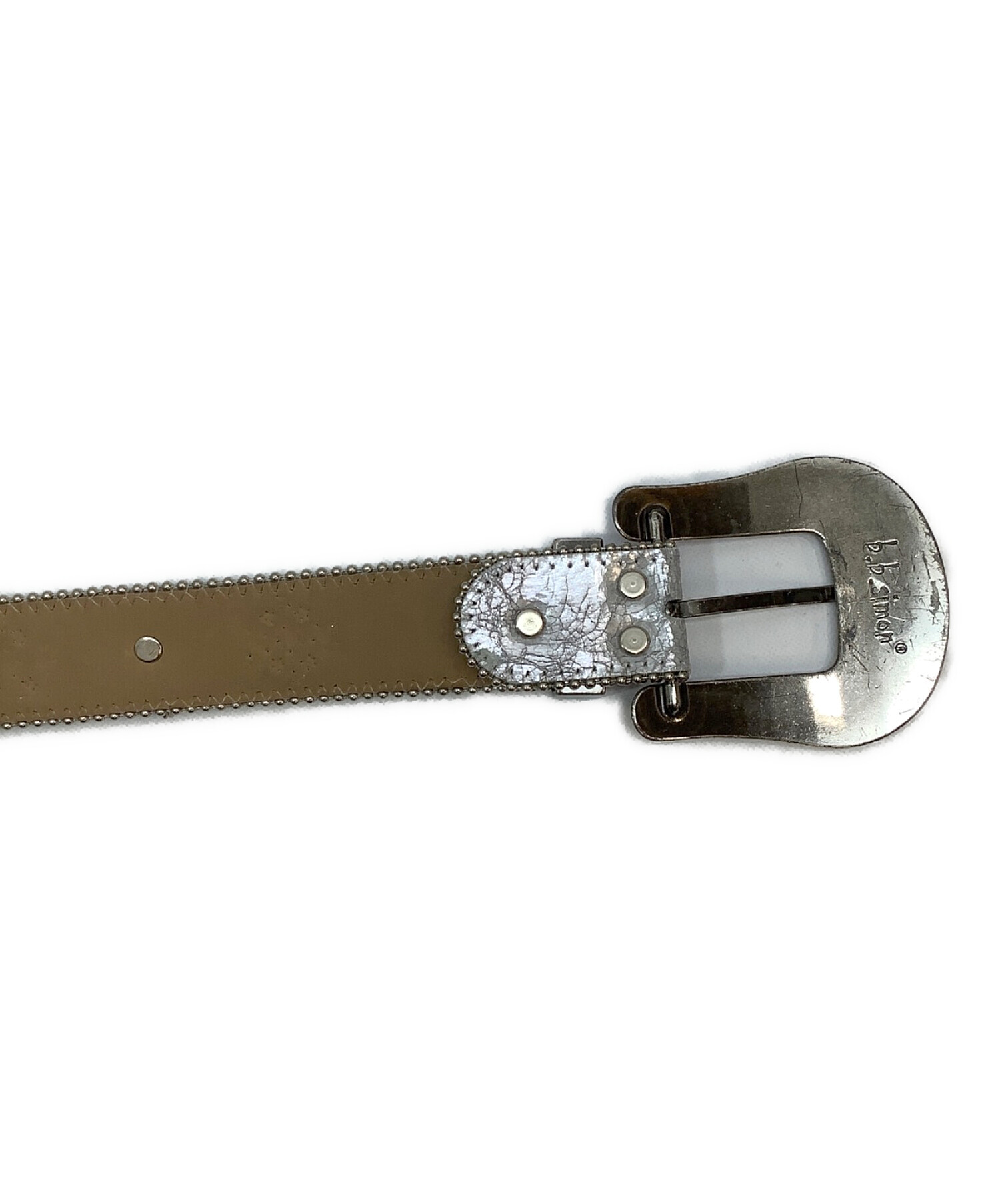 中古・古着通販】b.b.Simon (ビービーサイモン) スワロフスキーベルト