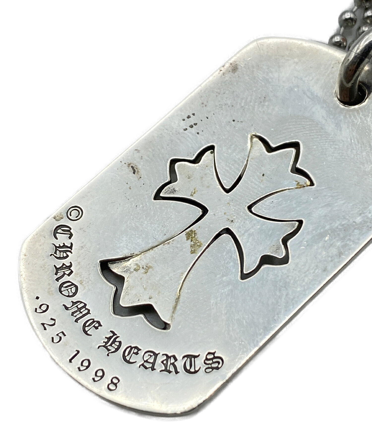 中古・古着通販】CHROME HEARTS (クロムハーツ) ドッグタグ サイズ