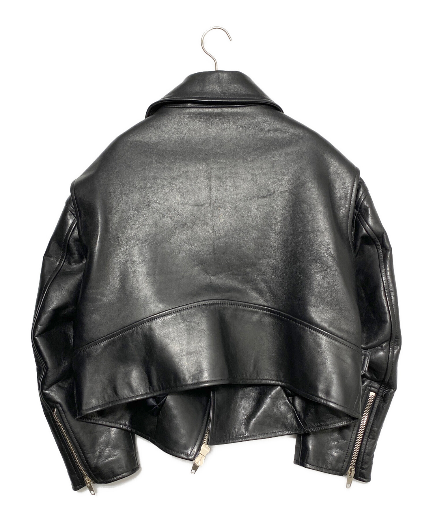 中古・古着通販】BALENCIAGA (バレンシアガ) SWING TOP LEATHER JACKET