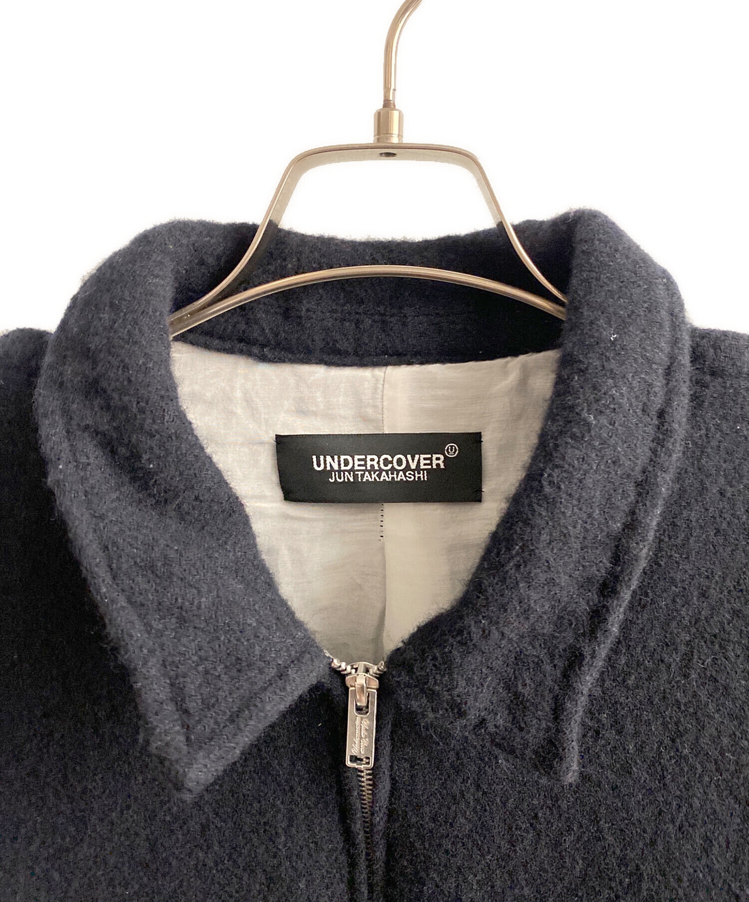 中古・古着通販】UNDERCOVER (アンダーカバー) 25AW 縮絨ウールジップ