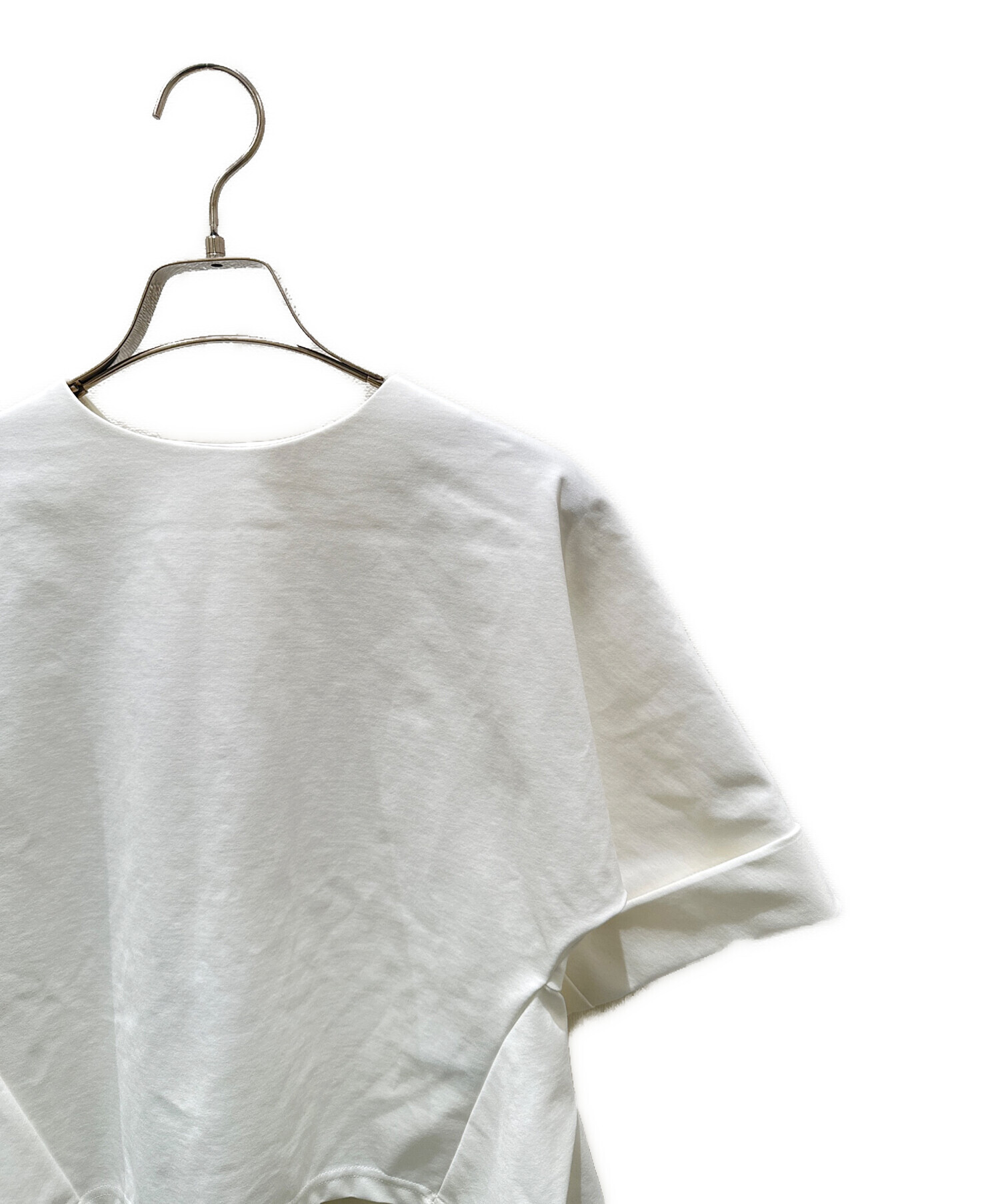 中古・古着通販】cygne (シーニュ) エンビトップス ホワイト サイズ:F