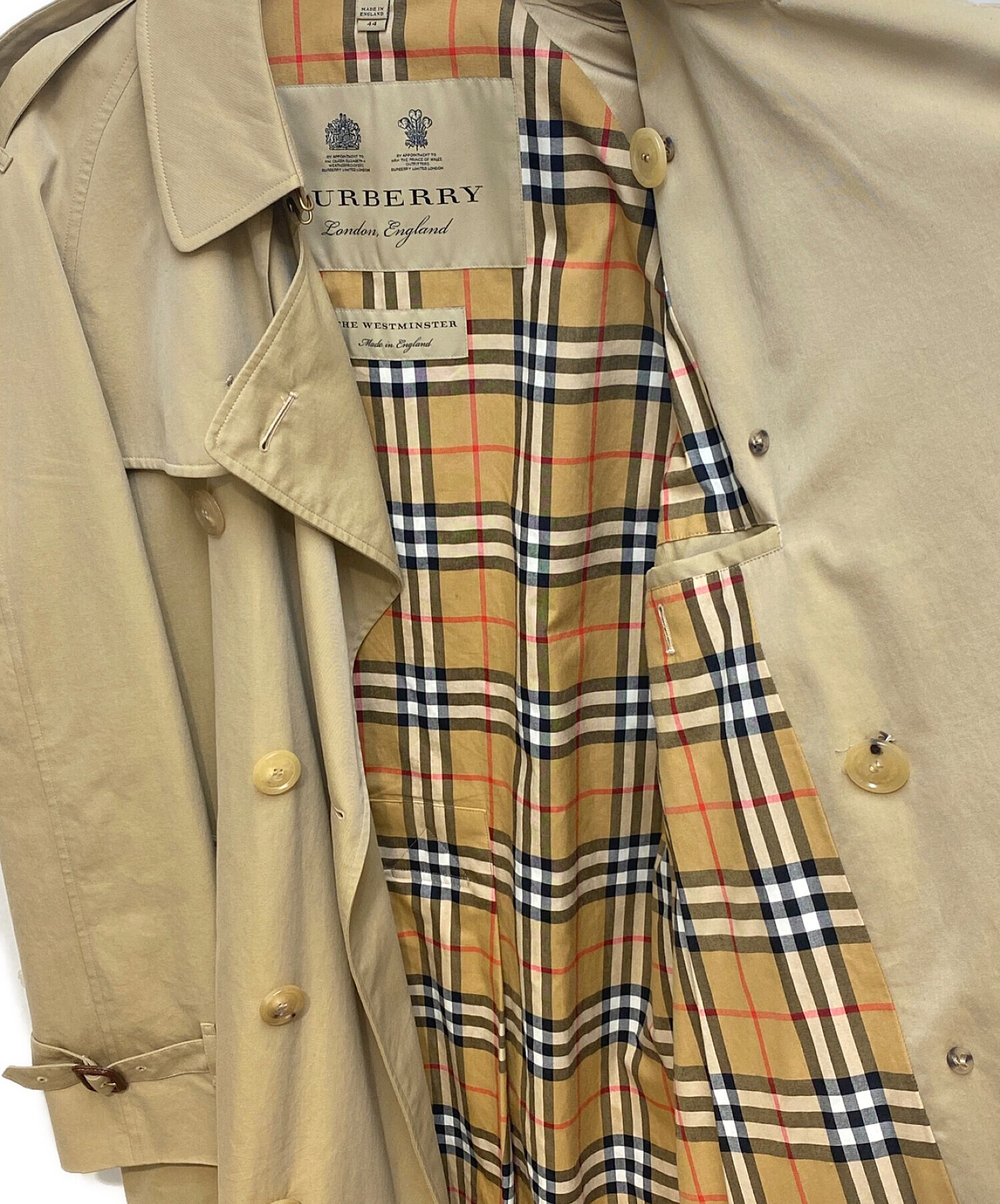 中古・古着通販】BURBERRY (バーバリー) ウエストミンスタートレンチ