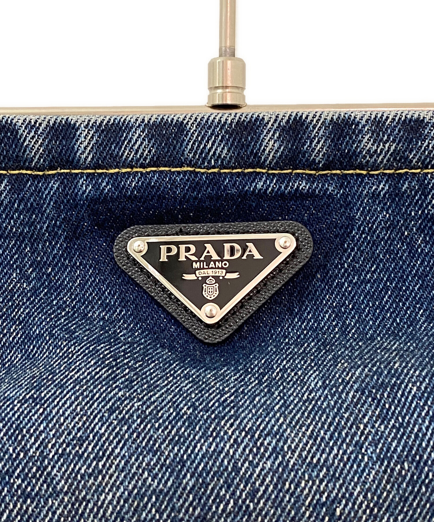 中古・古着通販】PRADA (プラダ) トライアングルロゴビスチェ 5 サイズ