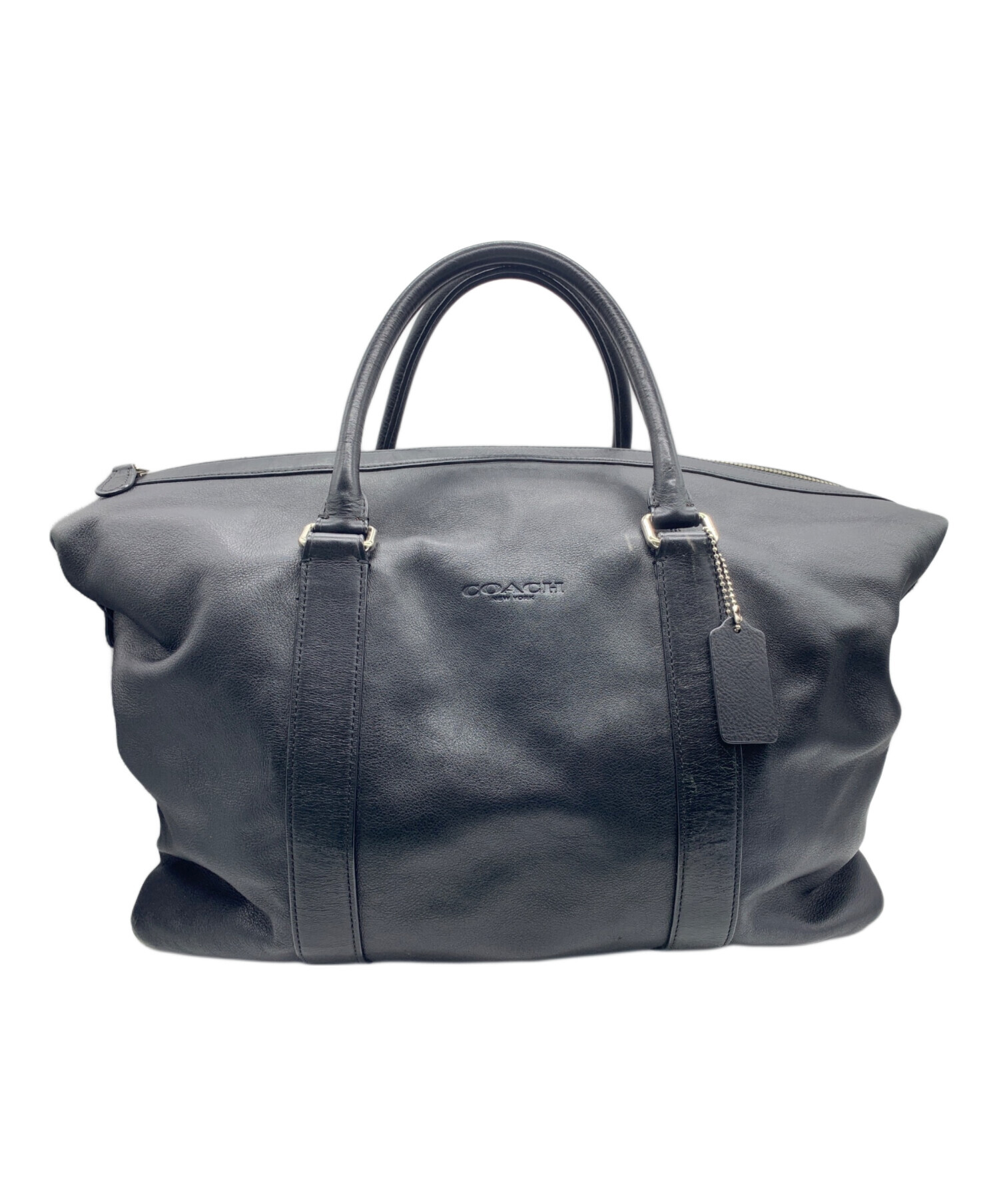 中古・古着通販】COACH (コーチ) ミニボストンバッグ ブラック